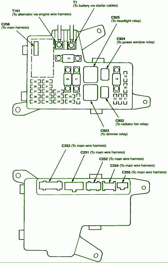 1990 Honda Accord Ignition Wiring Diagram Images Wiring Collection