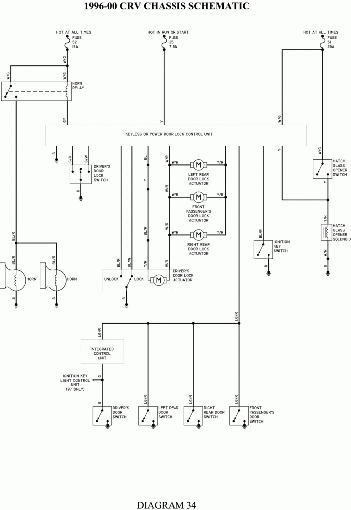 1998 Honda Crv Window Wiring Diagram Style Guru Fashion Glitz 