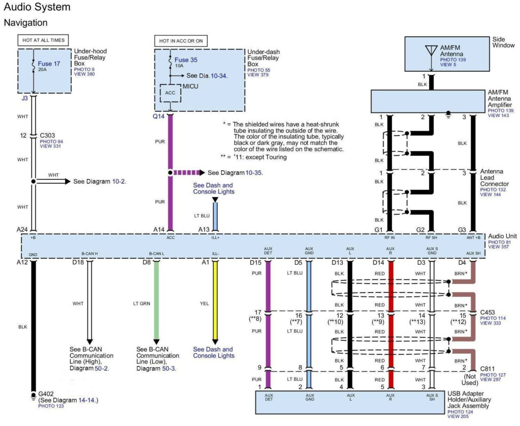 Honda Accord Car Stereo Wiring Harness Schematic And Wiring Diagram 