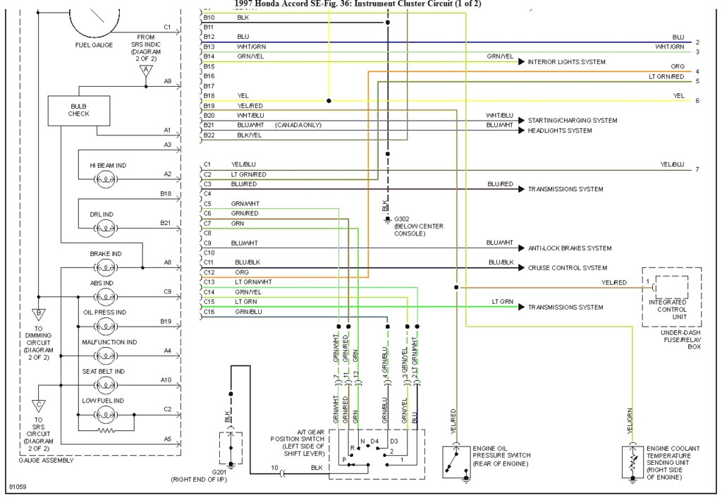 Honda Civic 2003 Wiring Diagram Honda Civic