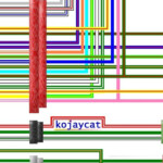 Honda GL1500 Goldwing 1988 89 UK Colour Wiring Loom Diagrams