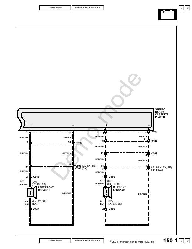 I NEED THE RADIO WIRING DIAGRAM FOR A 1991 HONDA ACCORD