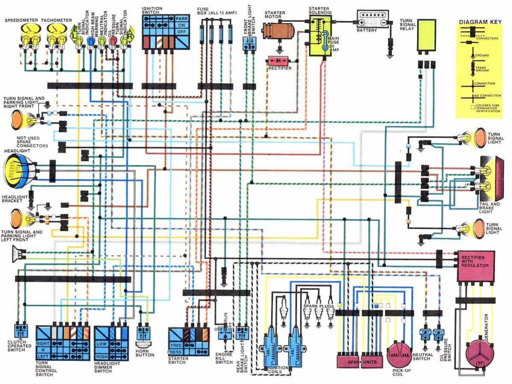 Pin De Edward Bass En 1980 500 Honda Motor Cyclewireing Diagrama De 