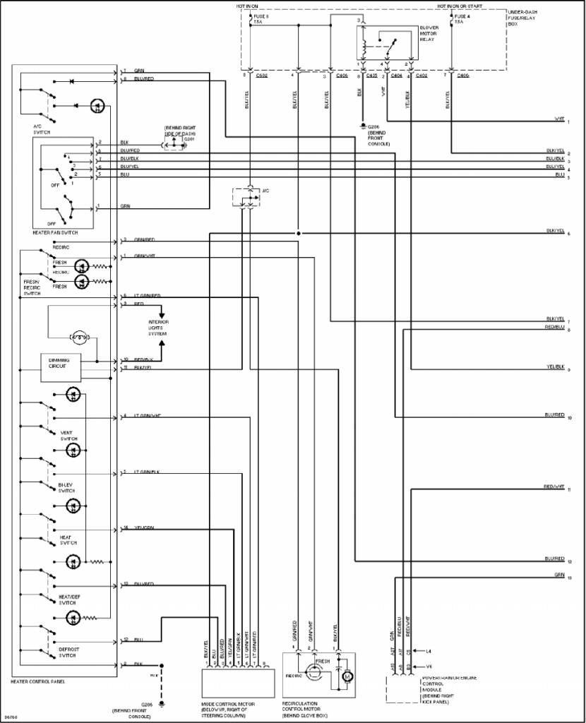 Wiring Diagram Honda Accord 1997