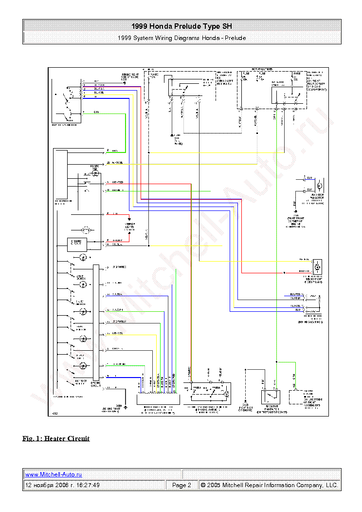 Wiring Diagram Honda Prelude Wiring Diagram Wiring Diagram Honda Prelude Wiring Diagram