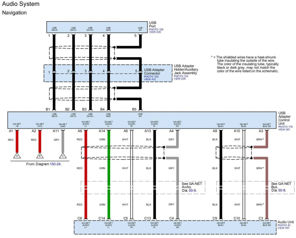 Would Like To Get The Wiring Diagrams For The Radio Navigation System 
