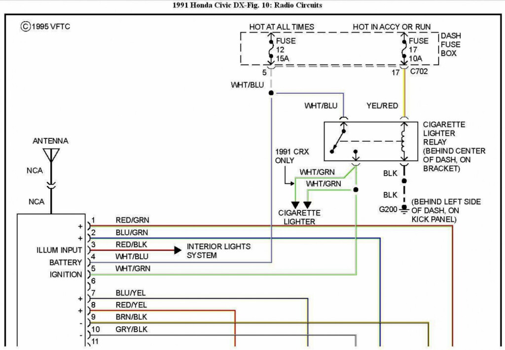 1990 Honda Accord Ignition Wiring Diagram Images Wiring Diagram Sample