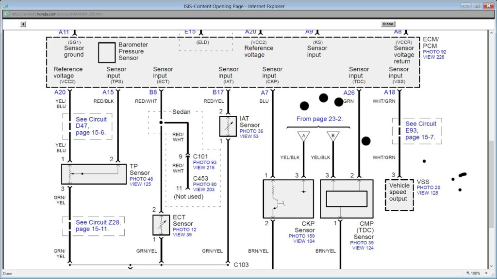 2005 Honda Accord Wiring Diagrams