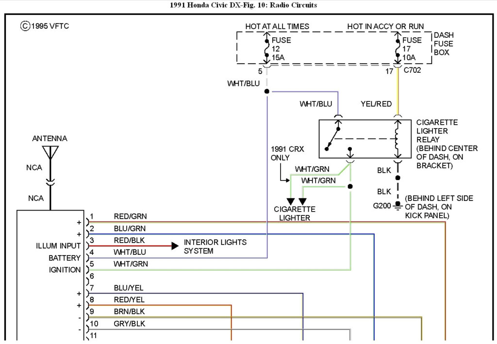 2005 Honda Civic Stereo Wiring Diagram Free Wiring Diagram