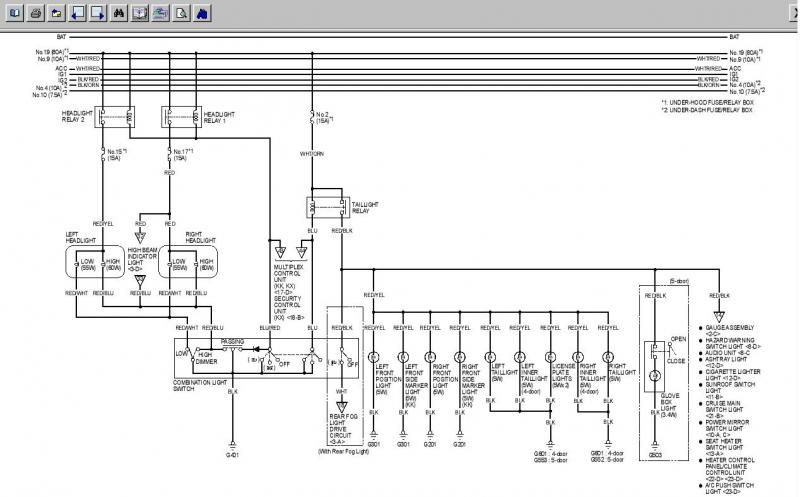 2007 Honda Accord Headlight Wiring Diagram Hondacarsrumor