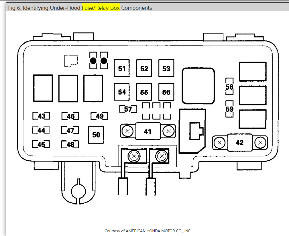 2008 Honda Pilot Light Bulb Diagram