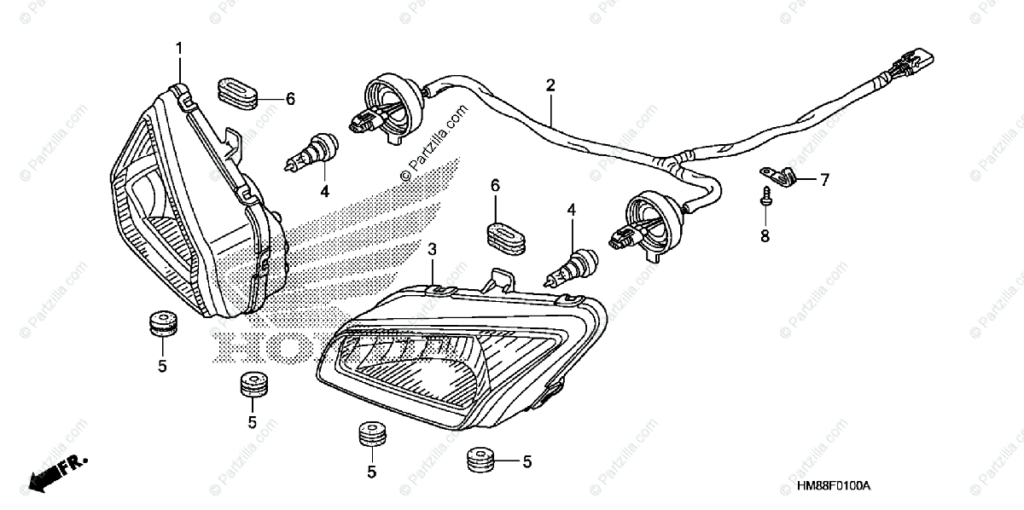 31 2007 Honda Pilot Headlight Diagram Wiring Diagram List