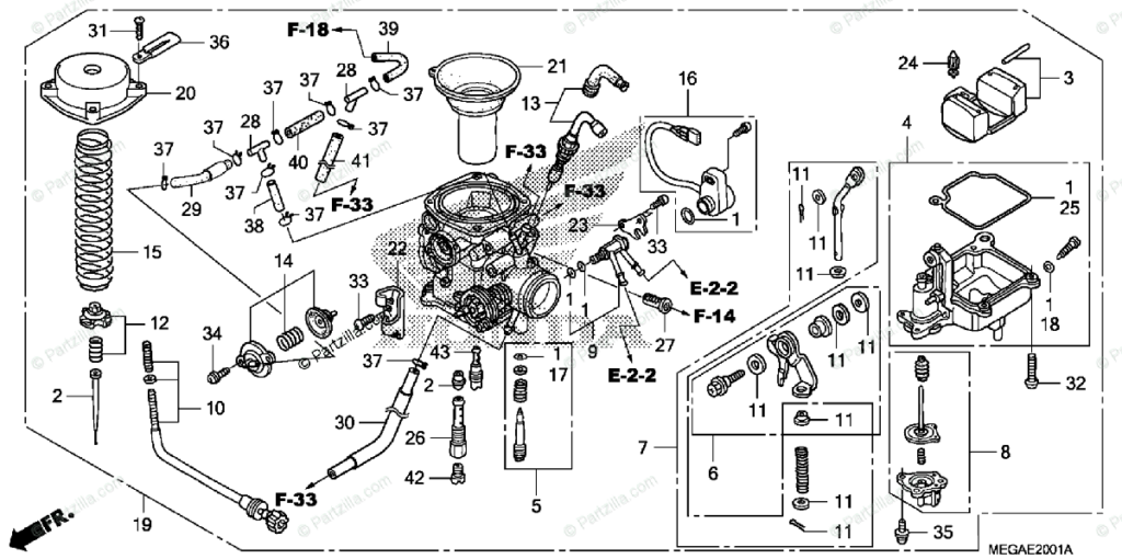 31 Honda Shadow 750 Carburetor Diagram Wire Diagram Source Information