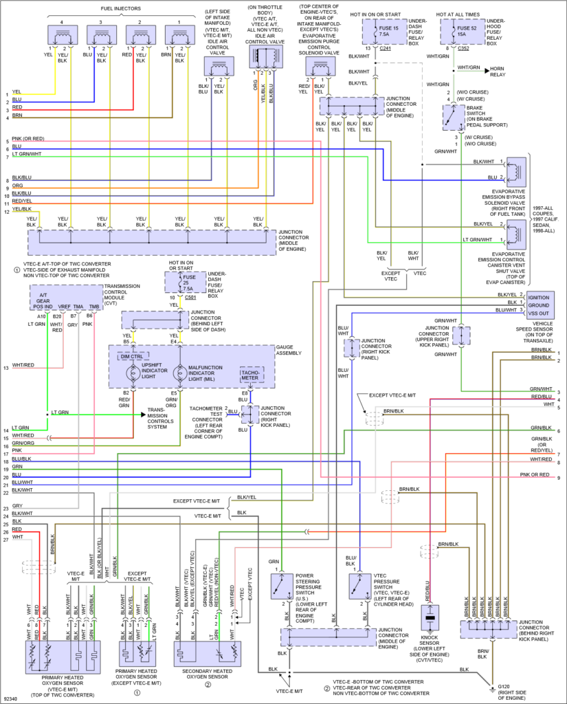 97 Civic Ignition Wiring Diagram