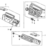 Audio Unit 2010 Honda Insight 5 Door LX KA CVT