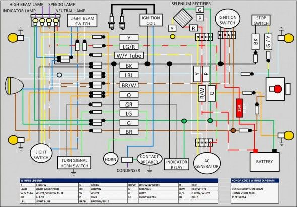 Honda Wave 100 Wiring Diagram Electrical Wiring Diagram Motorcycle