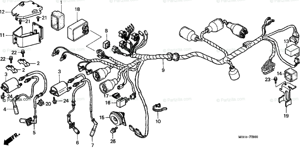 Shadow Vt1100c Wiring Schematic Complete Wiring Schemas